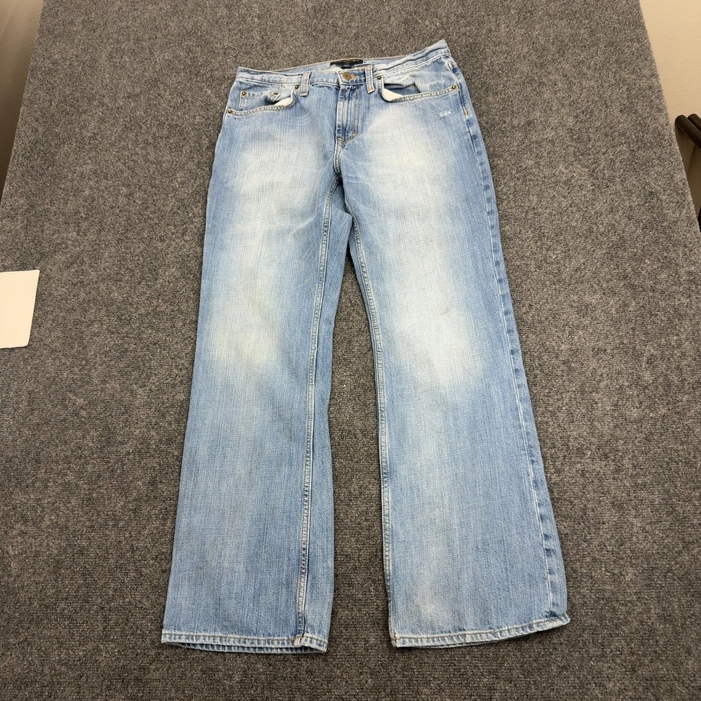 Banana Republic Jeans Mens 31x30 Blue Cotton Straight Leg Casual Streetwear